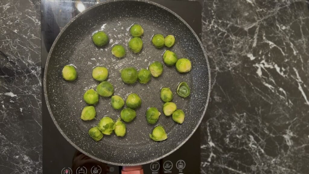 Salata sa prokeljom, prženje.