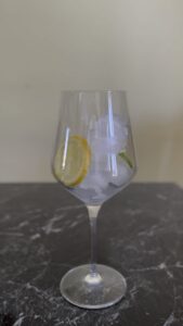 Koktel Limoncello Spritz, limun i led