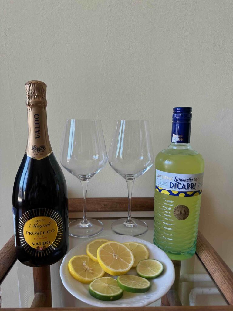 Koktel Limoncello Spritz, sastojci