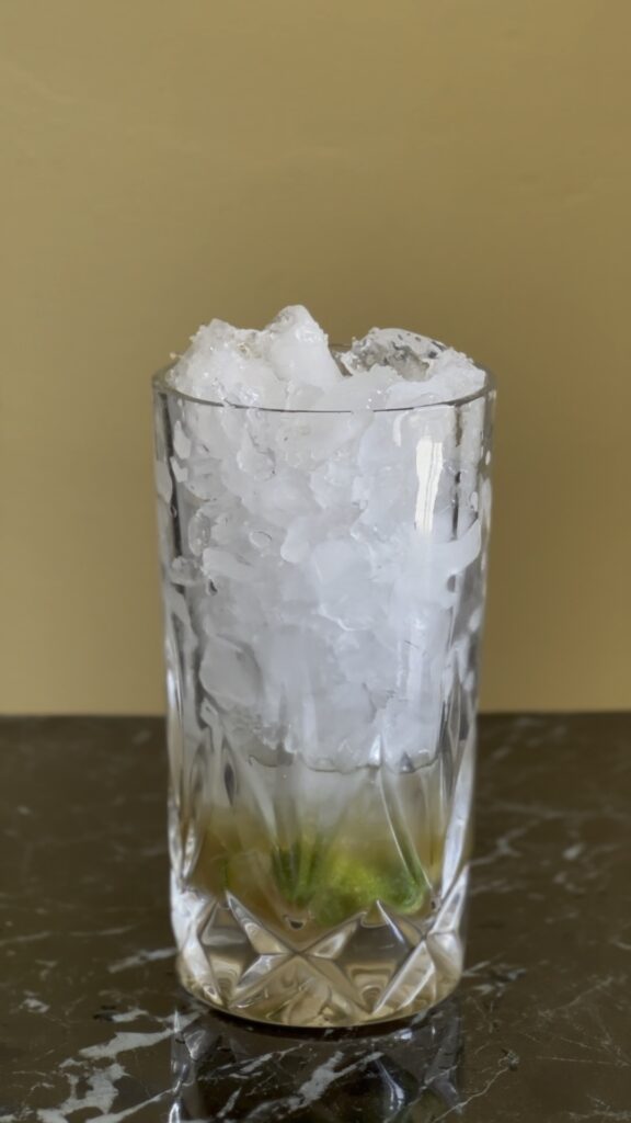 Koktel Caipirinha, led