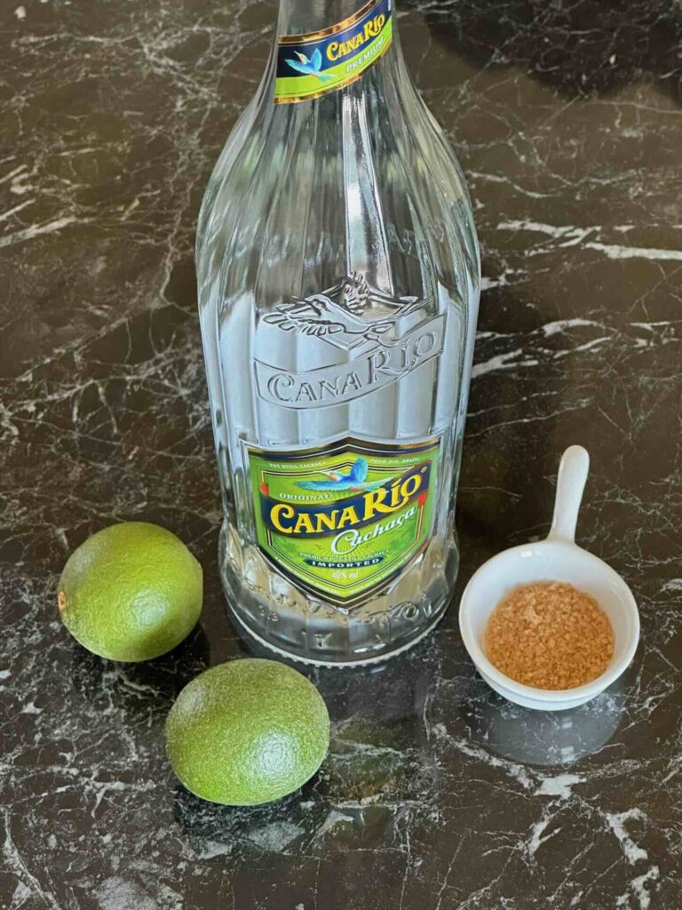 Koktel Caipirinha, sastojci
