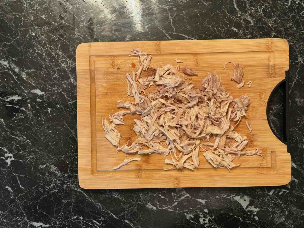 Pileća krem čorba - trgano meso piletine
