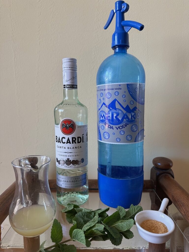 Koktel Mojito, sastojci