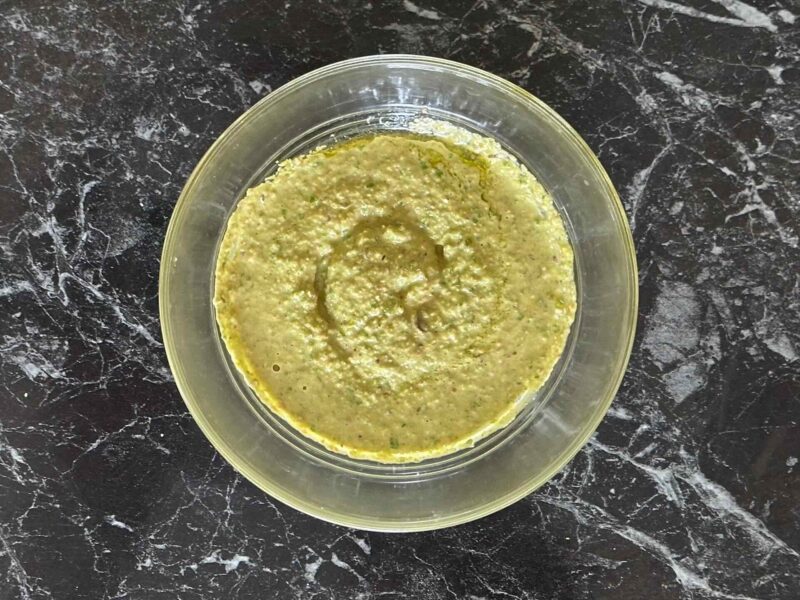 Pesto od pistaća spremljen