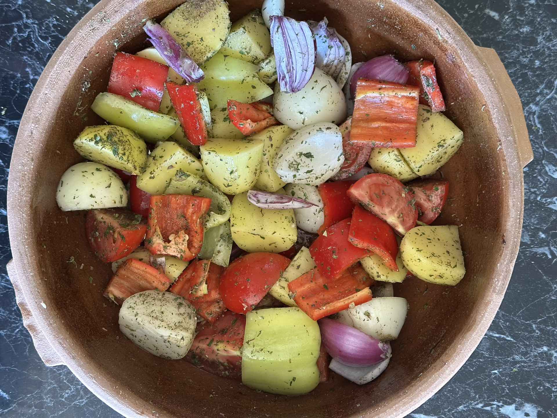 Začiniti povrće